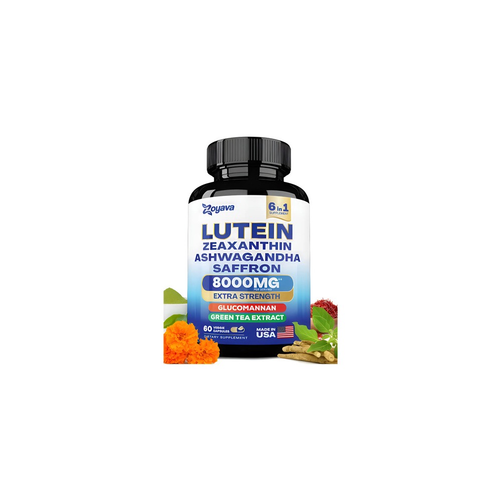 Lutein & Zeaxanthin 6 en 1 (60 Cápsulas Vegetales)
