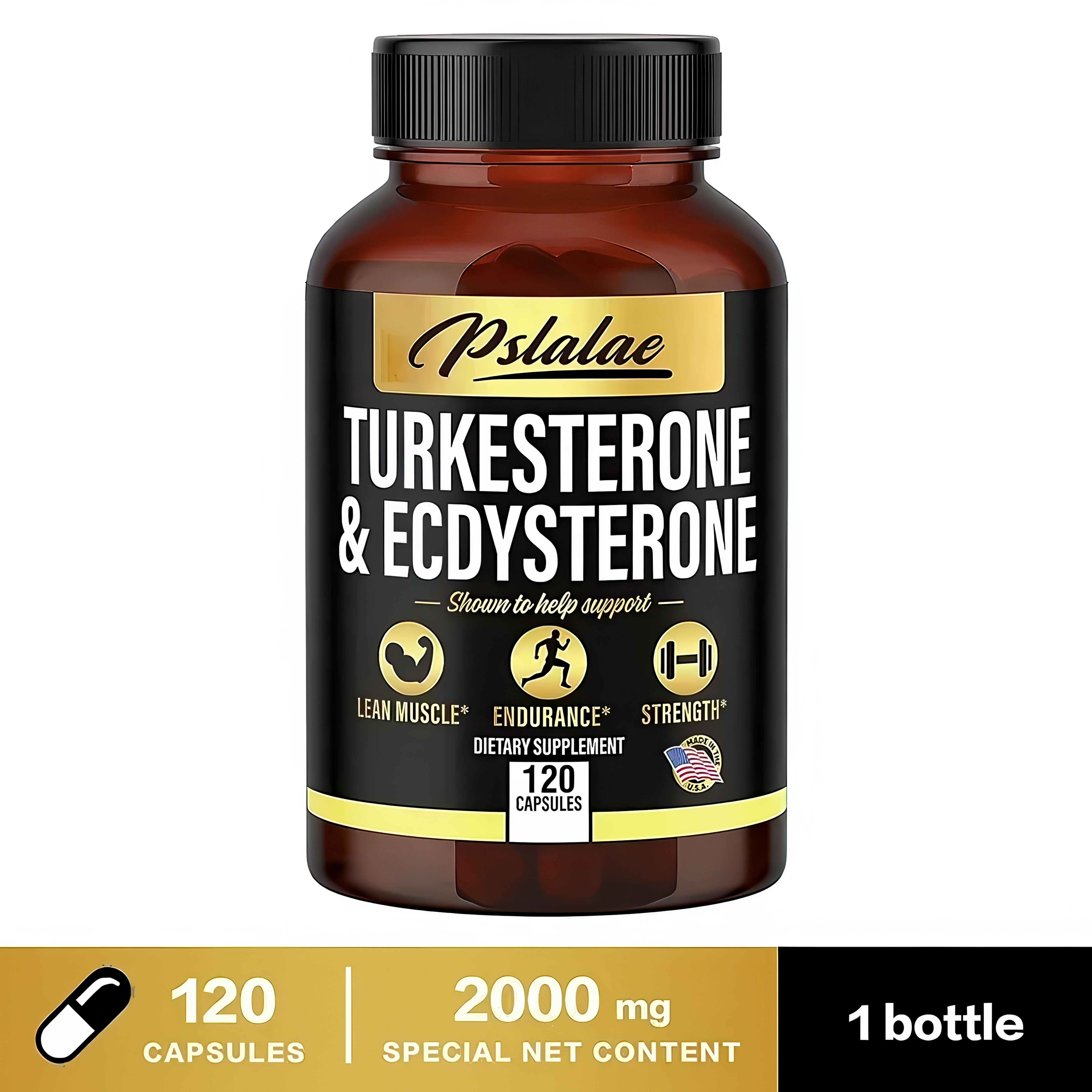 Pslalae Turkesterone & Ecdysterone (120 Cápsulas)