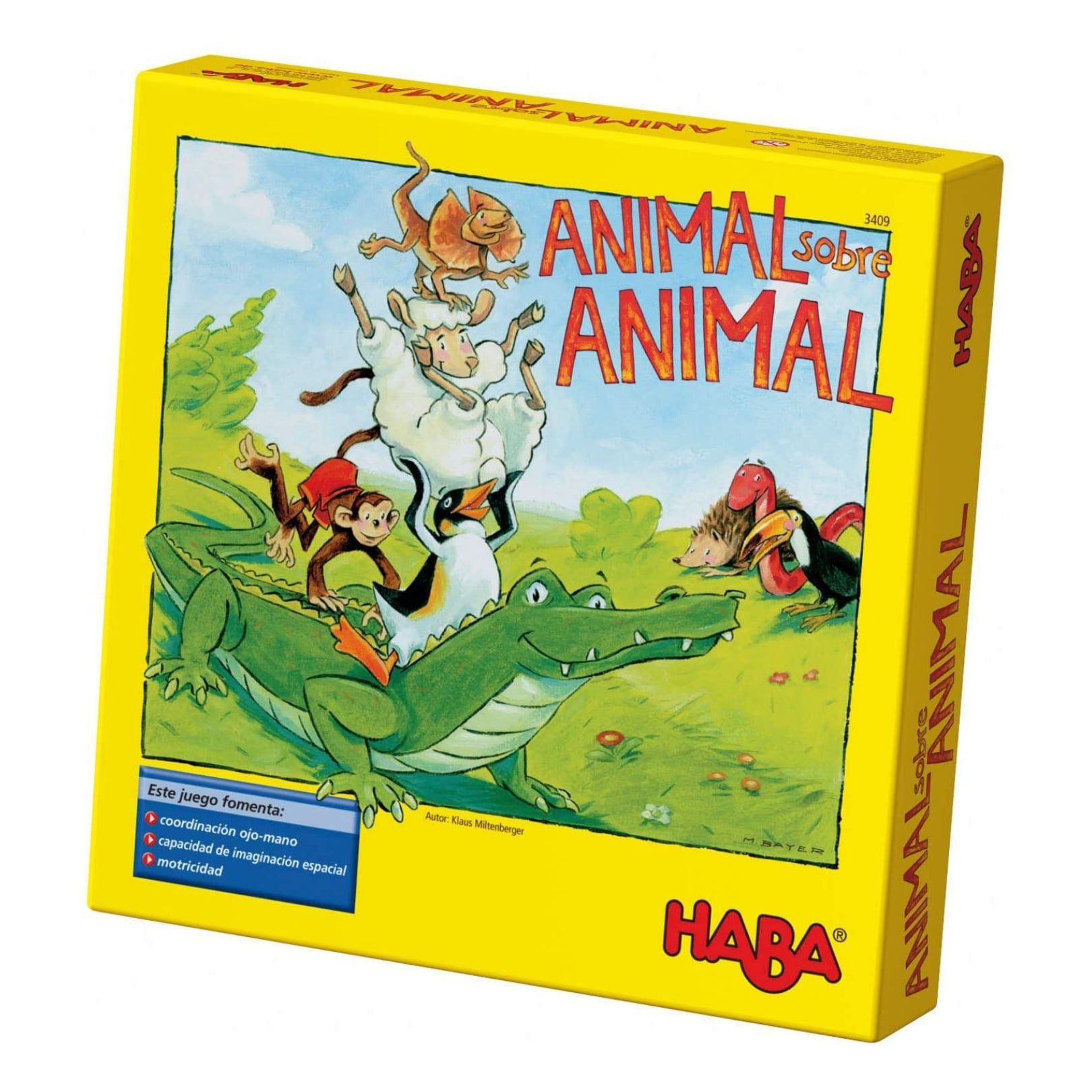 Caja de Animal Sobre Animal: El Tambaleante Juego de Apilar