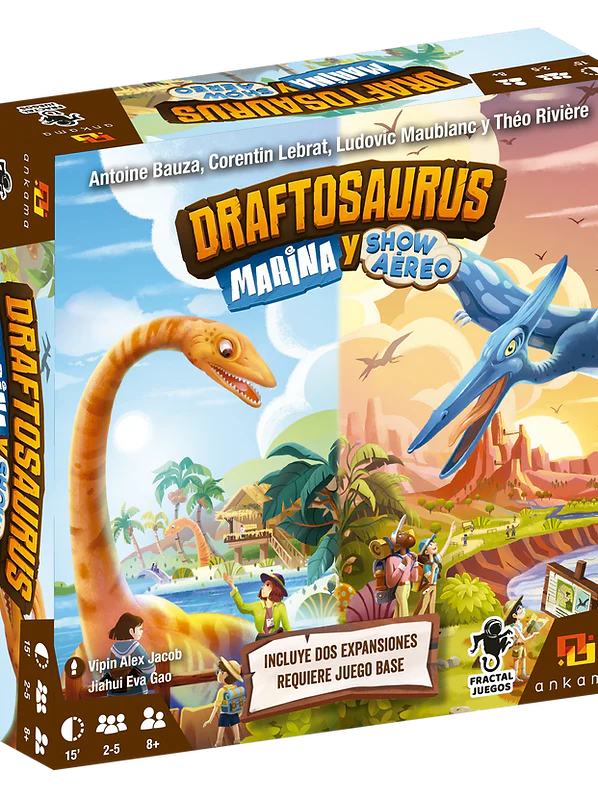 Caja de Draftosaurus: Show Aereo y Marina (Expansión)