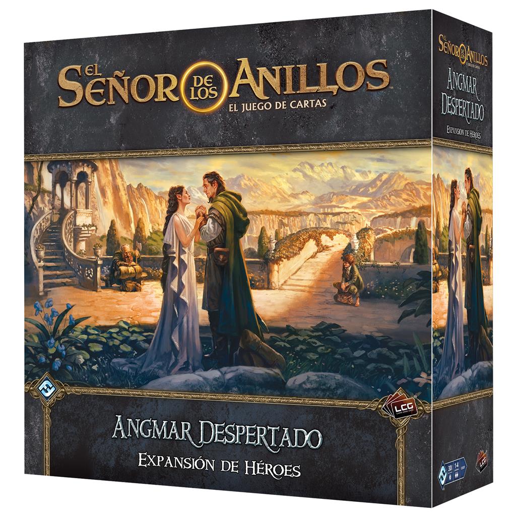Caja de El Señor de los Anillos LCG Angmar despertado Expansión de Héroes