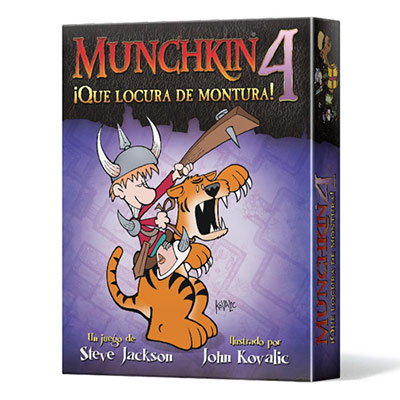 Caja de Munchkin Exp: 4 Qué Locura de Montura