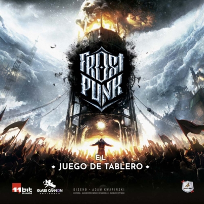 Caja de FrostPunk: El Juego de Tablero