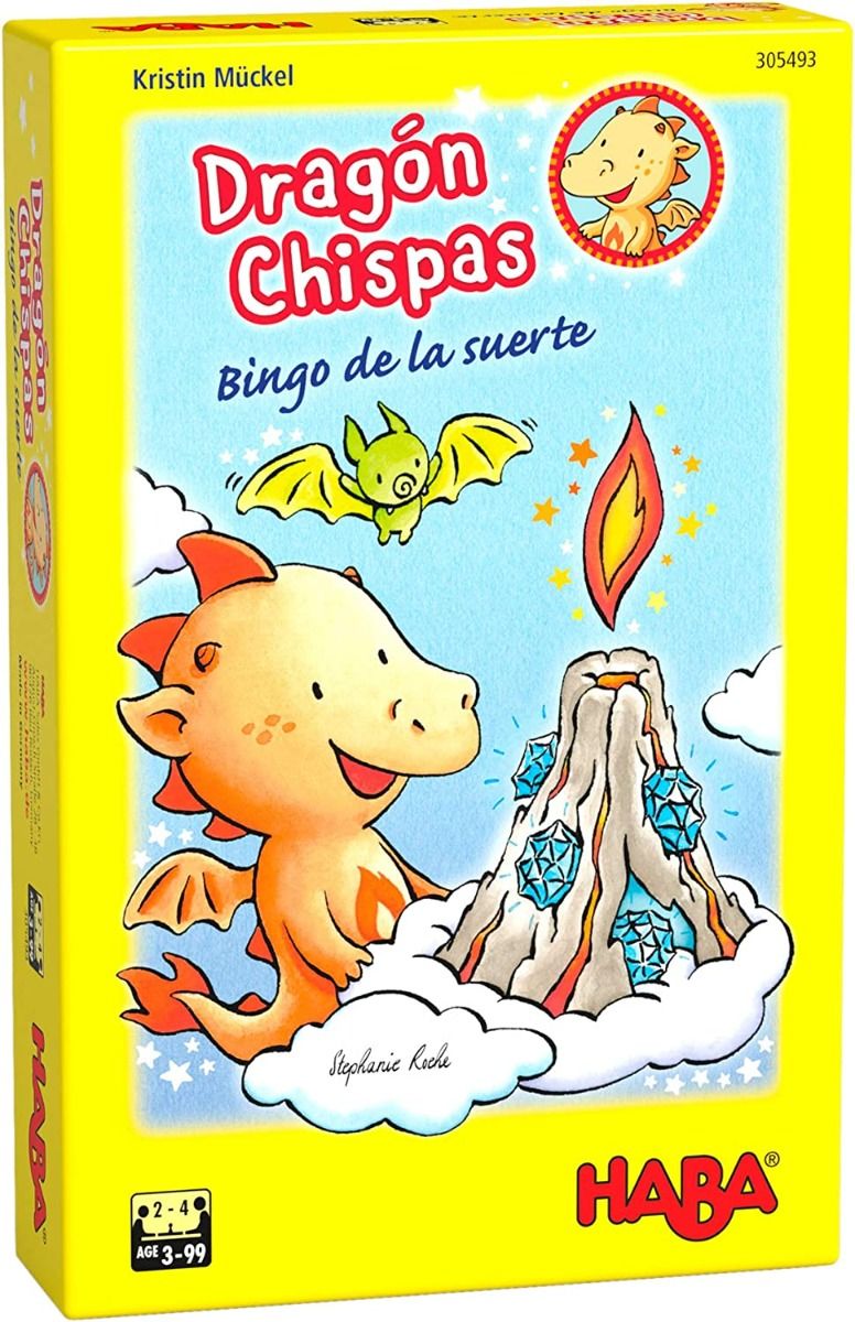 Caja de Dragón Chispas: Bingo de la Suerte