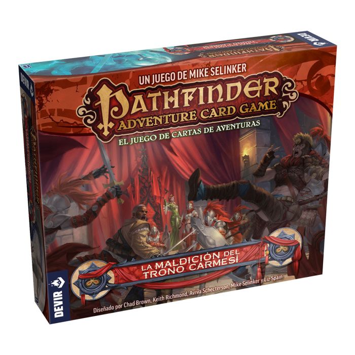 Caja de Pathfinder El Juego de Cartas de Aventuras Exp: La Maldición del trono Carmesi