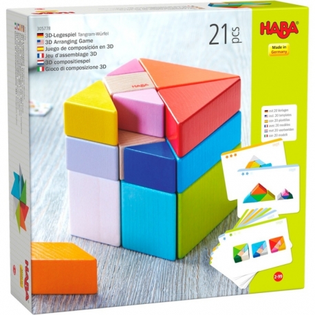 Caja de Cubo Tangram 3D