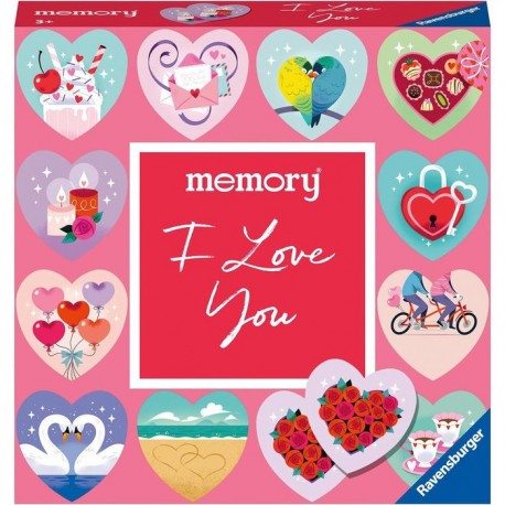 Caja de Memory: I Love You