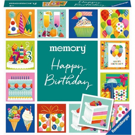 Caja de Memory: Happy Birthday