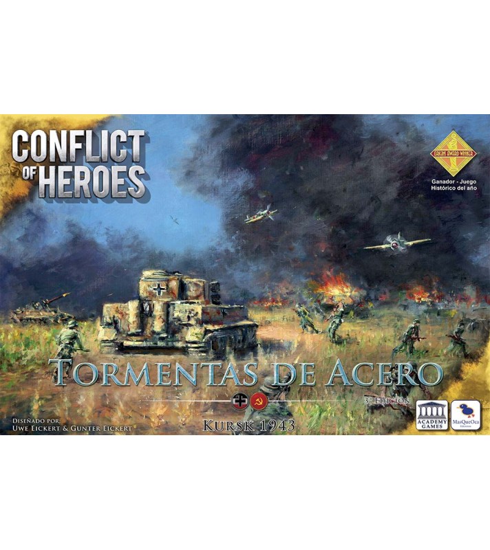 Caja de Confilct of Heroes: Tormentas de Acero Kursk 1943