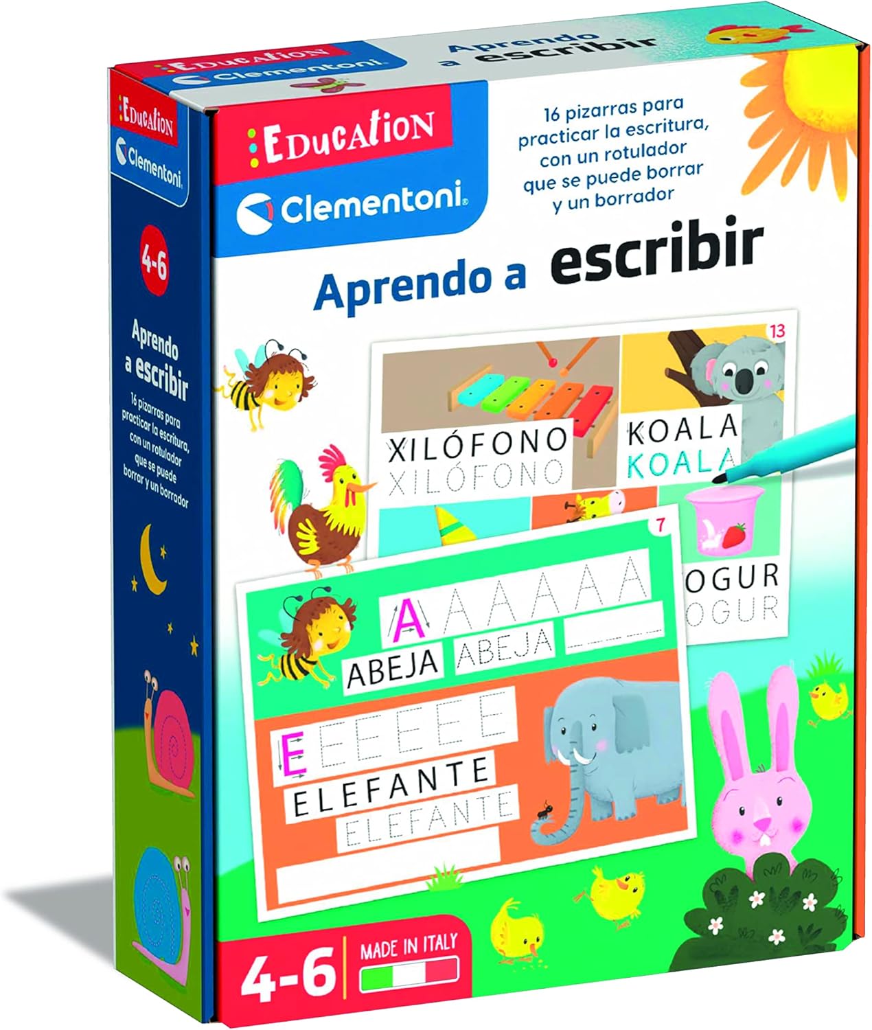 Caja de Clementoni - Aprendo a Escribir