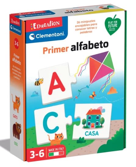 Caja de Clementoni - Primer Alfabeto