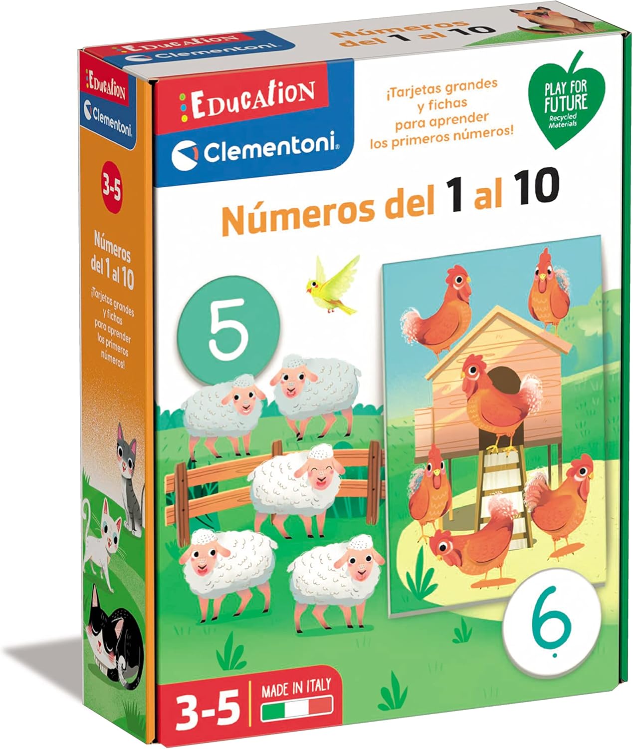 Caja de Clementoni - Numeros del 1 al 10