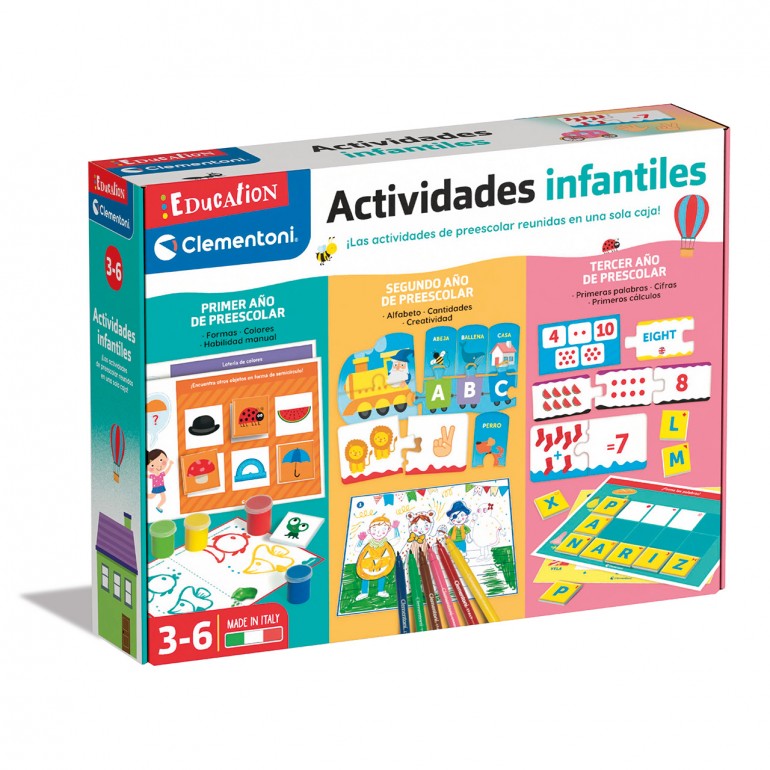 Caja de Clementoni - Actividades Infantiles