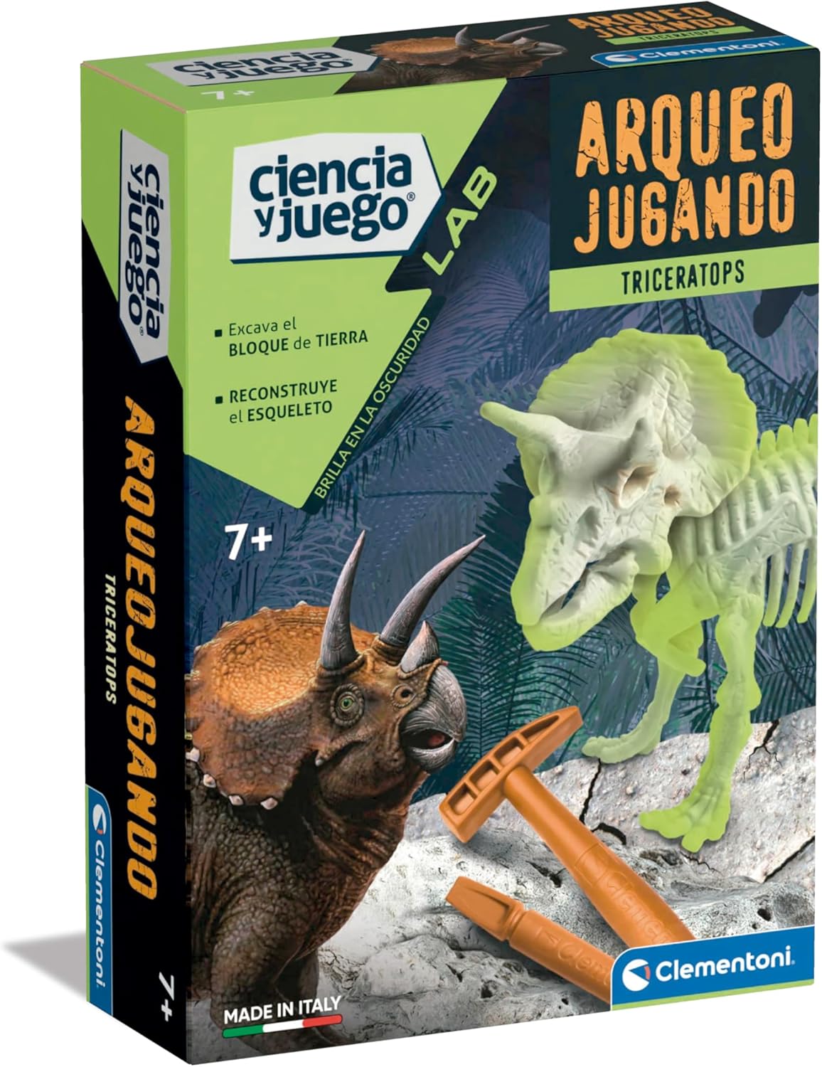 Caja de Arqueojugando Triceratops