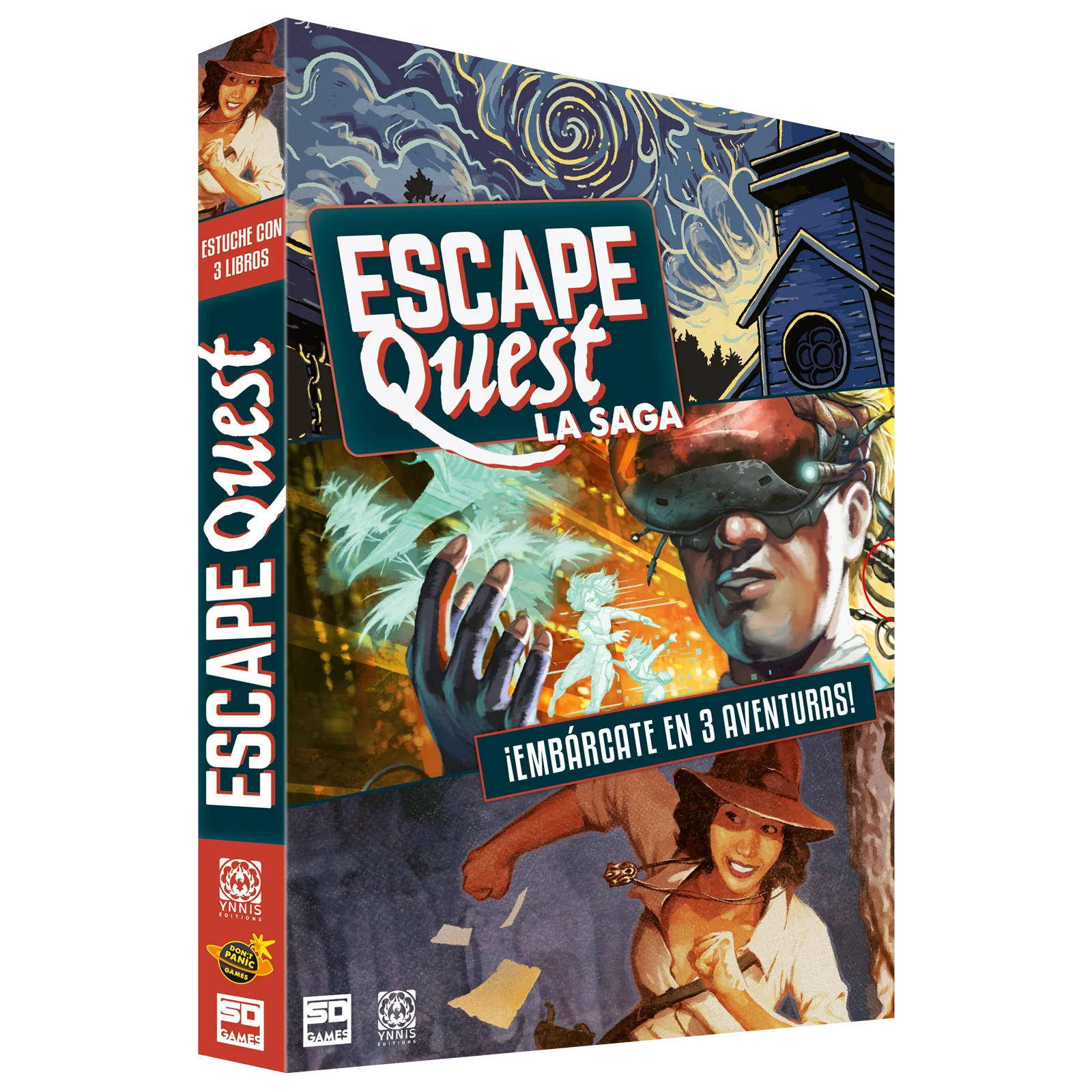 Caja de Pack Escape Quest: La Saga
