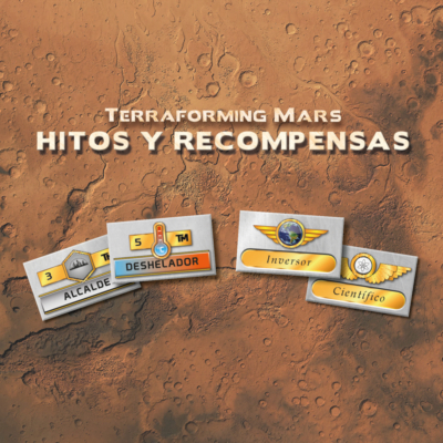 Caja de Terraforming Mars Exp. Hitos y recompensas