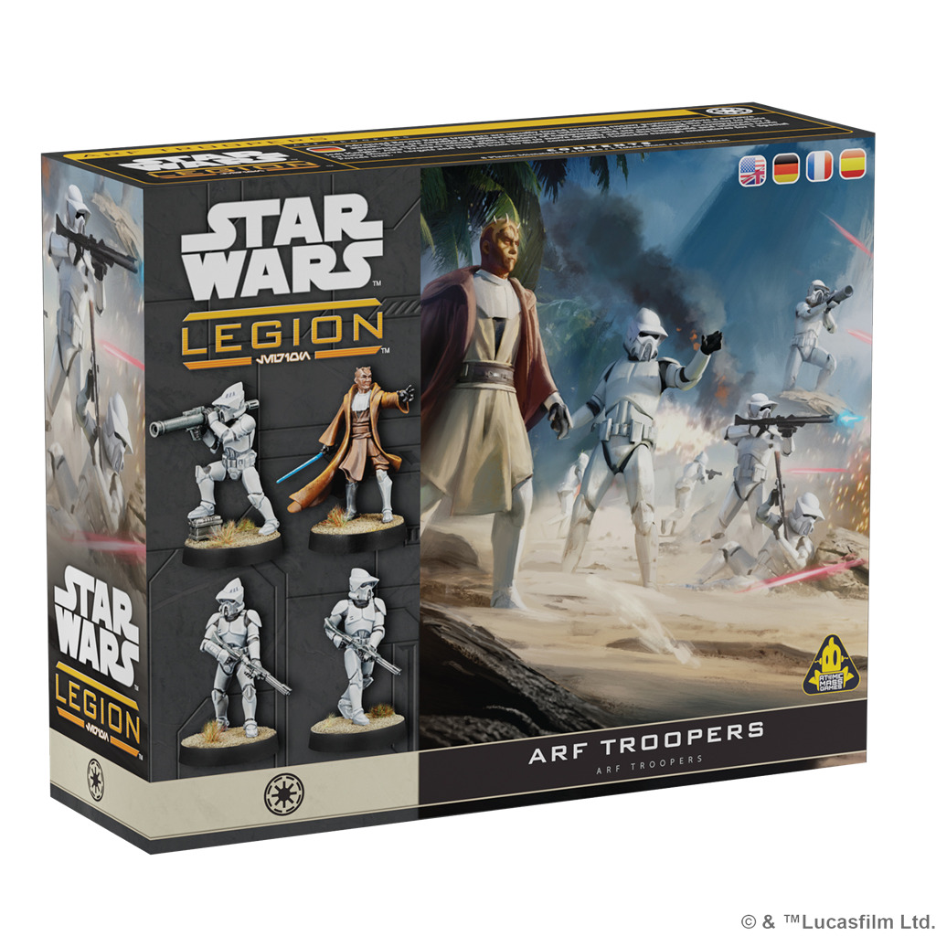 Caja de Star Wars Legion - ARF TROOPERS UNIT EXPANSION