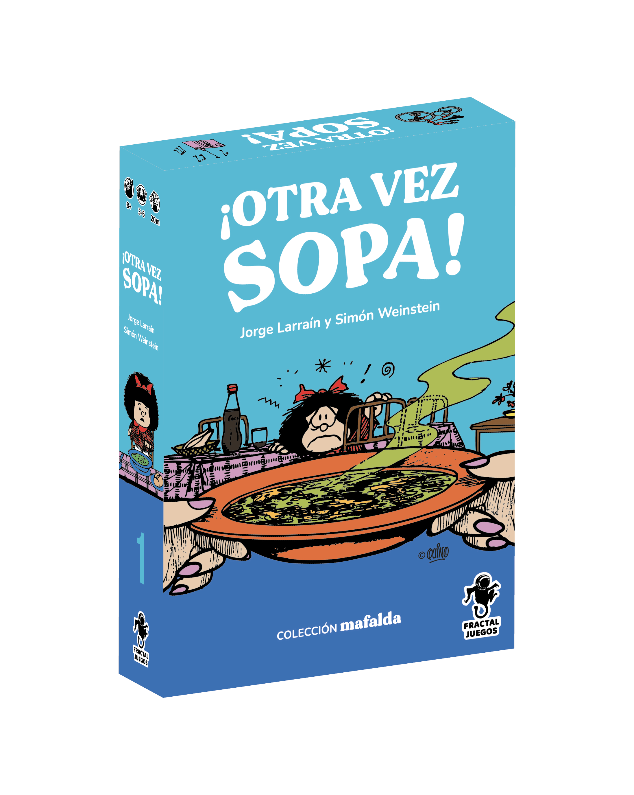 Caja de Mafalda: Otra vez sopa!