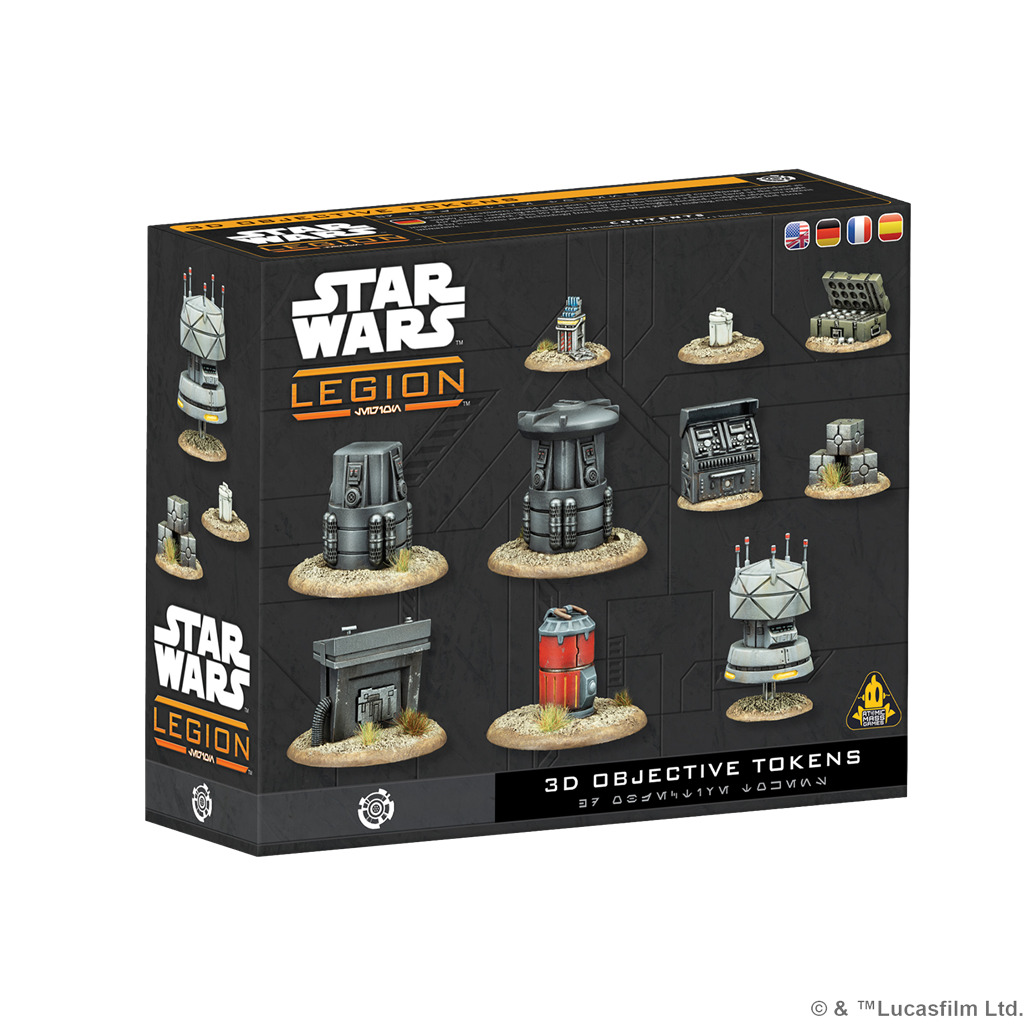 Caja de Star Wars Legion - 3D Objective Tokens