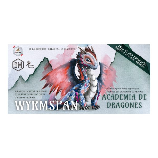 Caja de Wyrmspan Exp. Academia de Dragones