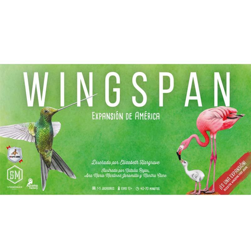 Caja de Wingspan: Expansion América