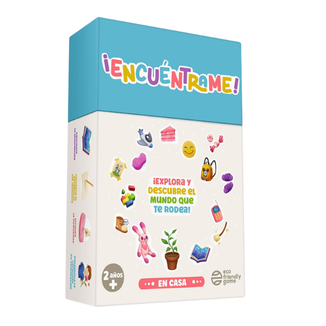 Caja de ¡Encuéntrame! En Casa
