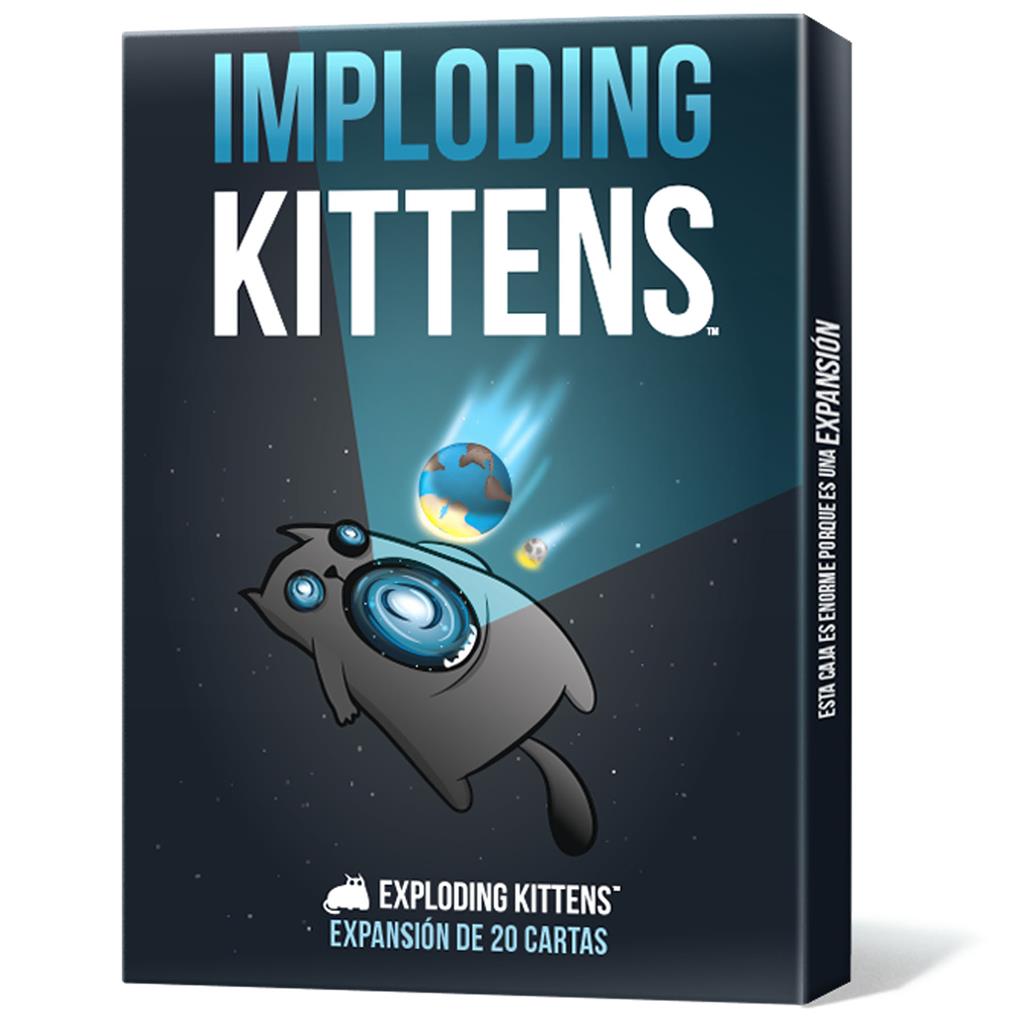 Caja de Exploding Kittens exp. Imploding Kittens