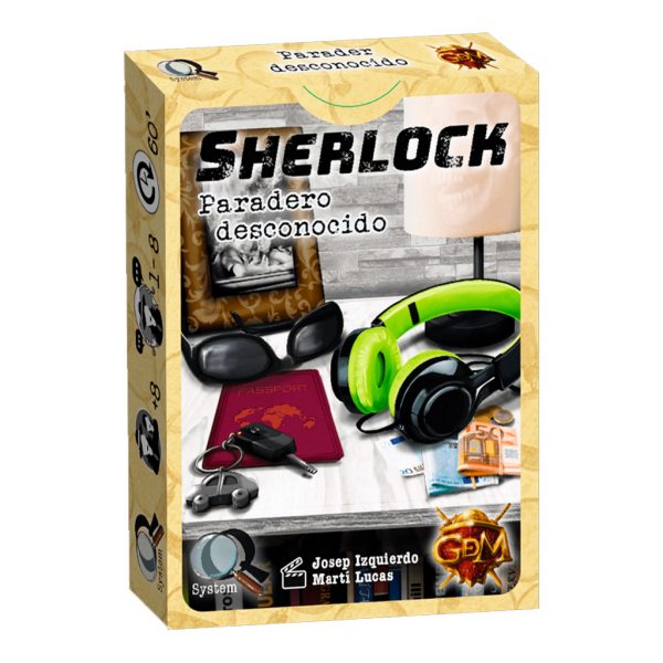Caja de Sherlock Serie Q: Paradero Desconocido