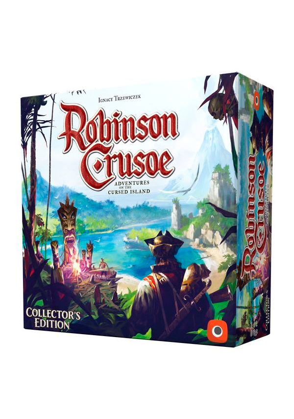 Caja de Robinson Crusoe: Aventuras en la Isla Maldita - Edicion Coleccionista
