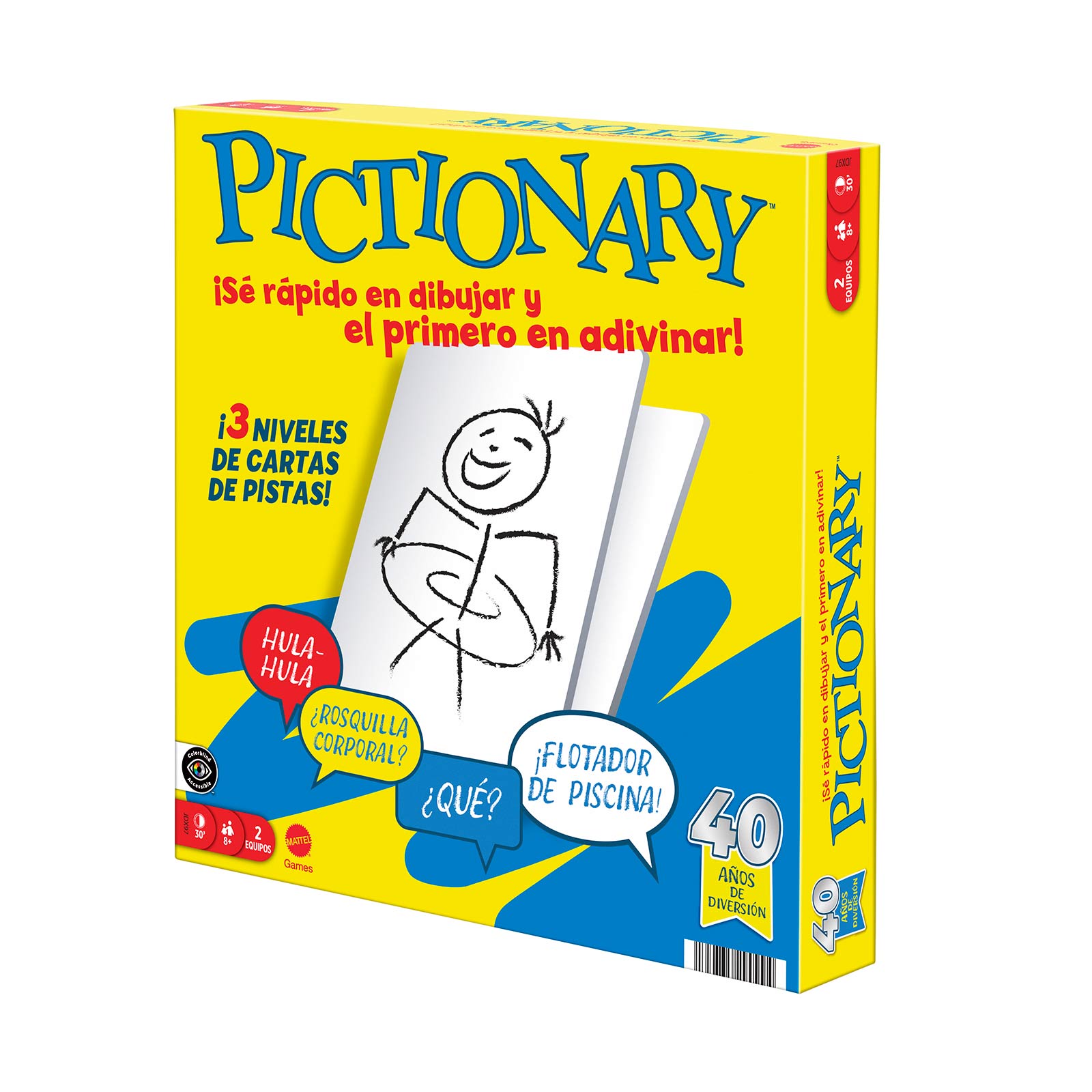 Caja de Pictionary 40 Aniversario