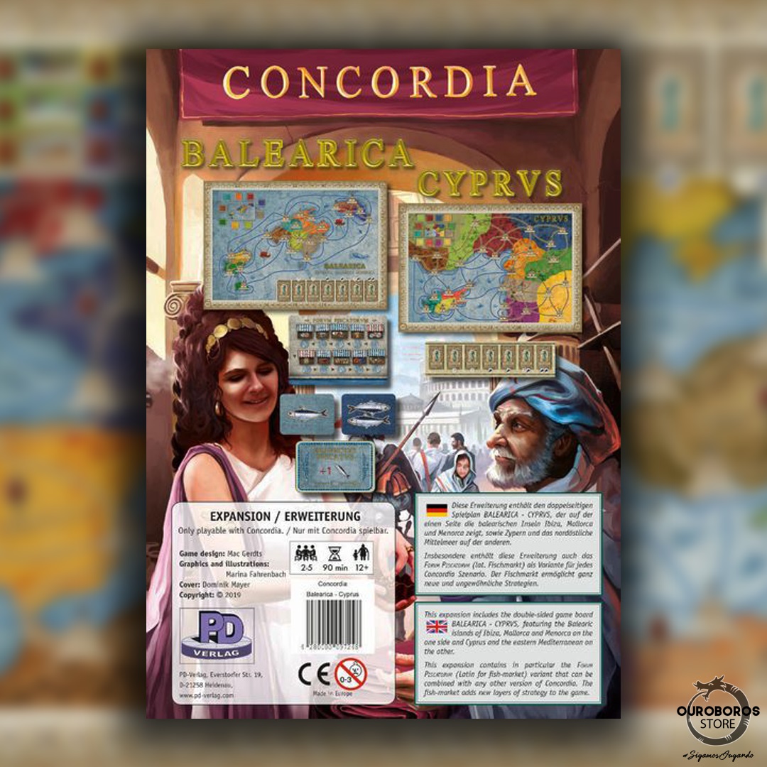 Caja de Concordia exp. Balearica y Cyprus