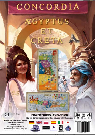 Caja de Concordia exp. Egipto y Creta