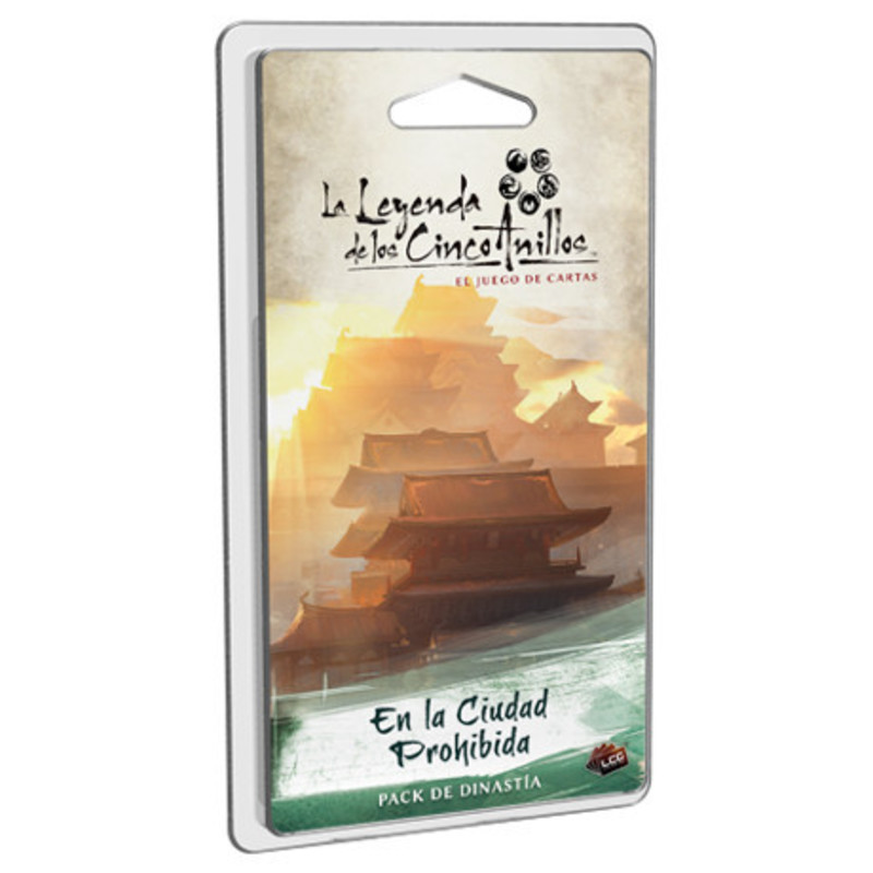Caja de La Leyenda de los Cinco Anillos exp.En la ciudad Prohibida (Inglés)