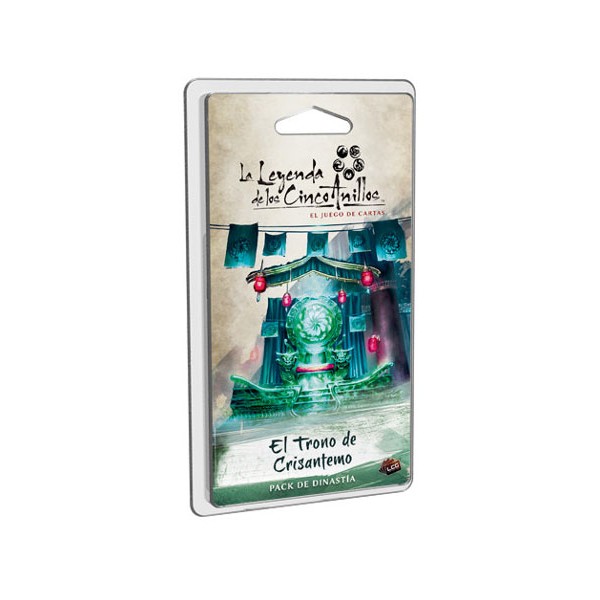 Caja de La Leyenda de los Cinco Anillos exp. El trono Crisantemo (Inglés)