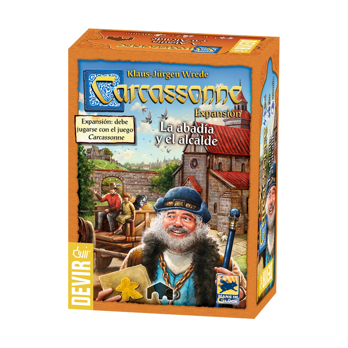 Caja de Carcassonne: La Abadia y el Alcalde (2º edición)