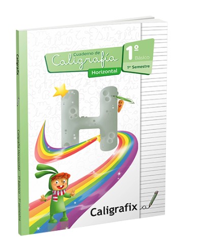 Caligrafia 1ro. Básico 1er. Semestre Horizontal Caligrafix