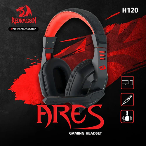 AURICULARES REDRAGON ARES RGB - H120-RGB