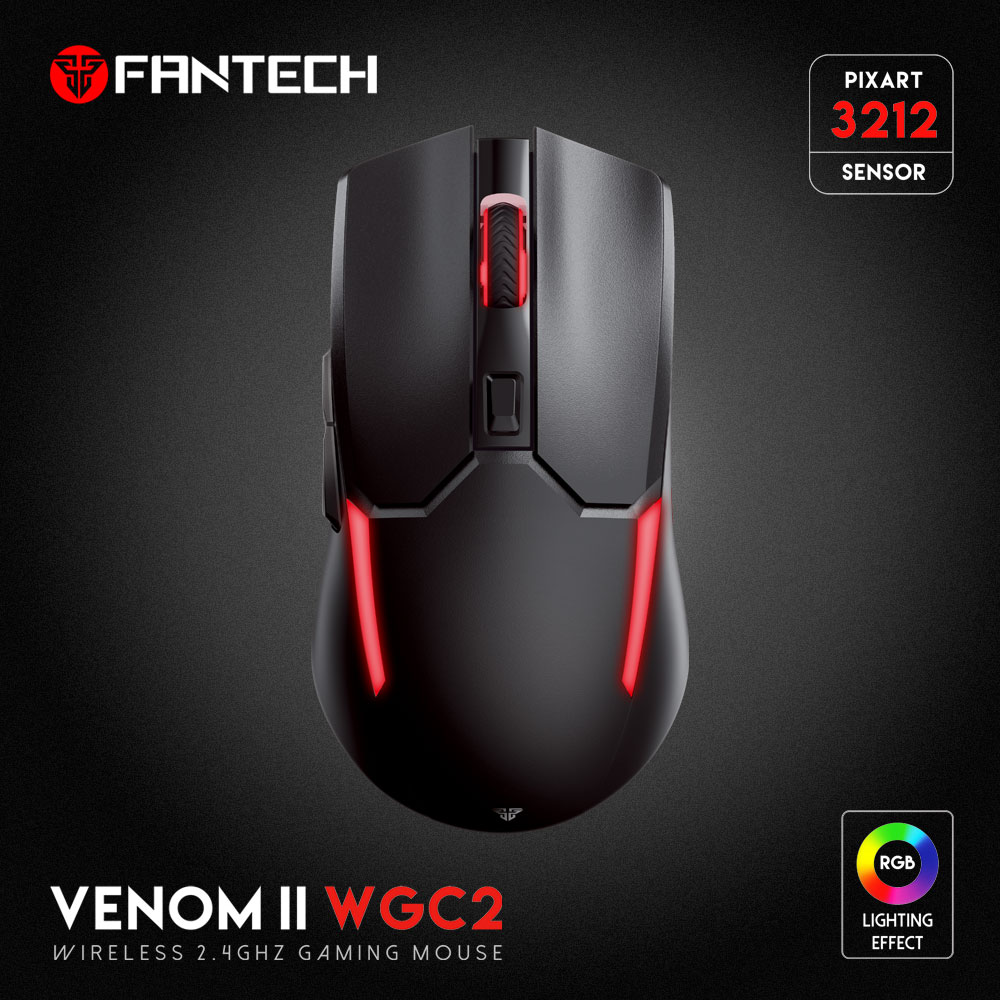 MOUSE INALÁMBRICO FANTECH VENOM II WGC2