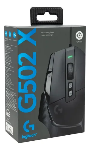 MOUSE GAMING G502 X BLACK