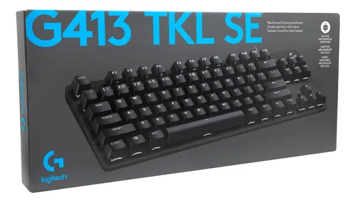 KEYBOARD G413 TKL BLACK 