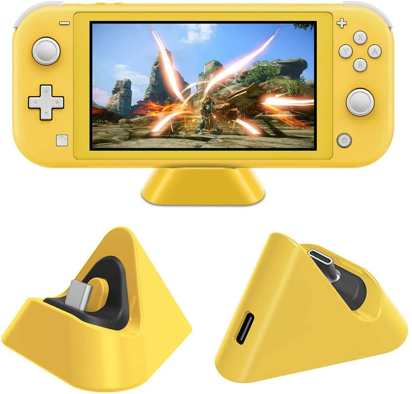 Base De Carga Para Switch Lite | Usb Tipo C