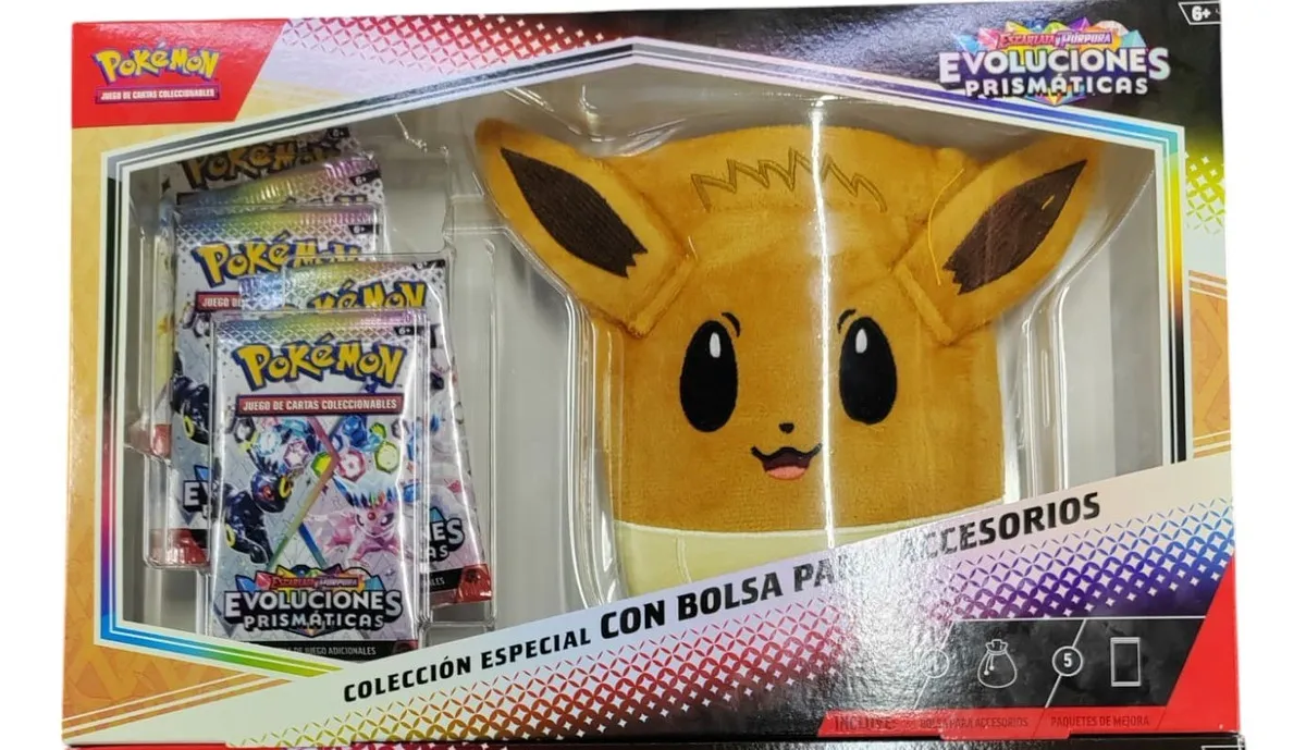 Prismatic Evolutions - Eeevee Accessory Pouch Español