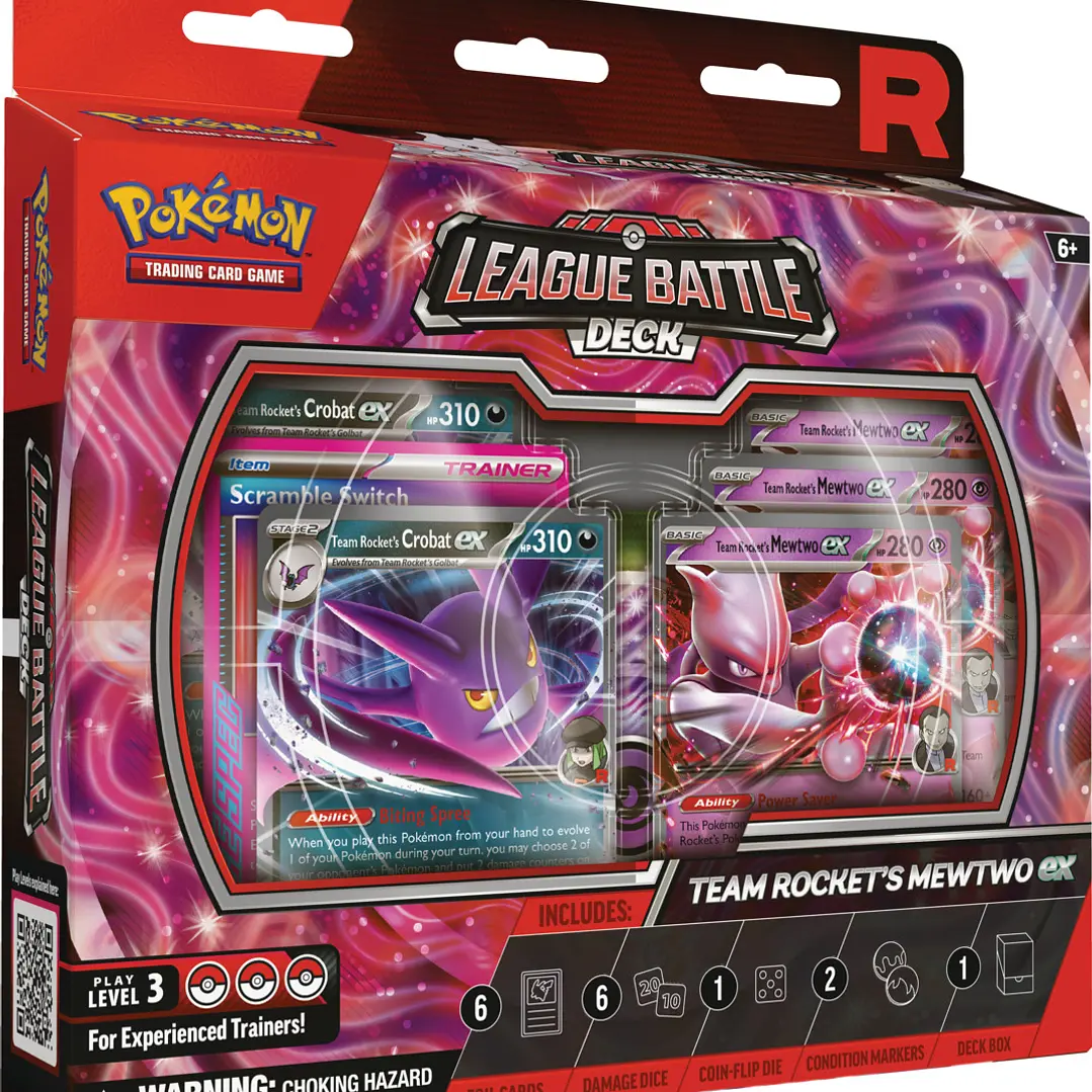 Team Rocket's Mewtwo ex League Battle Deck - English