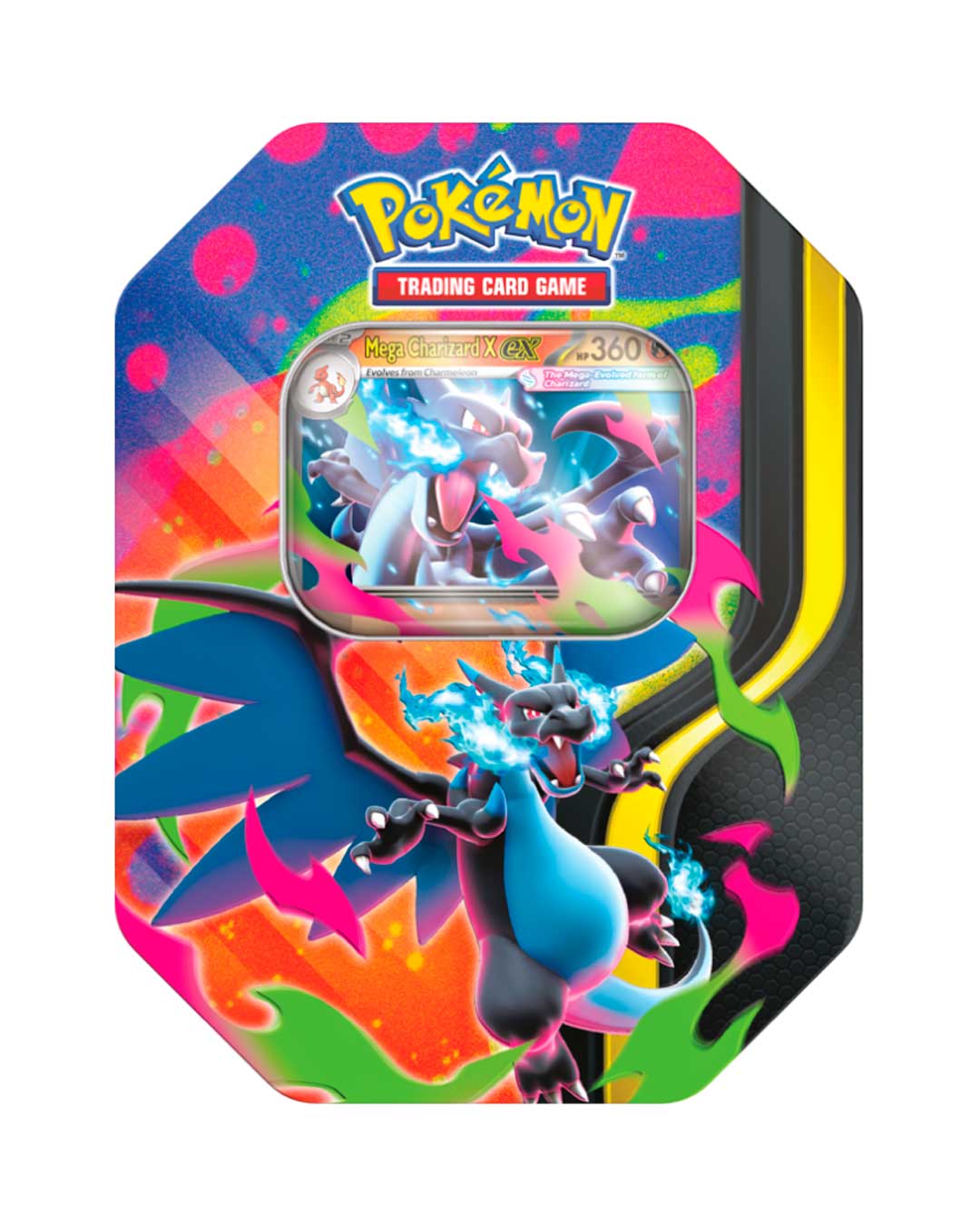 Mega Charizard X Tin Español
