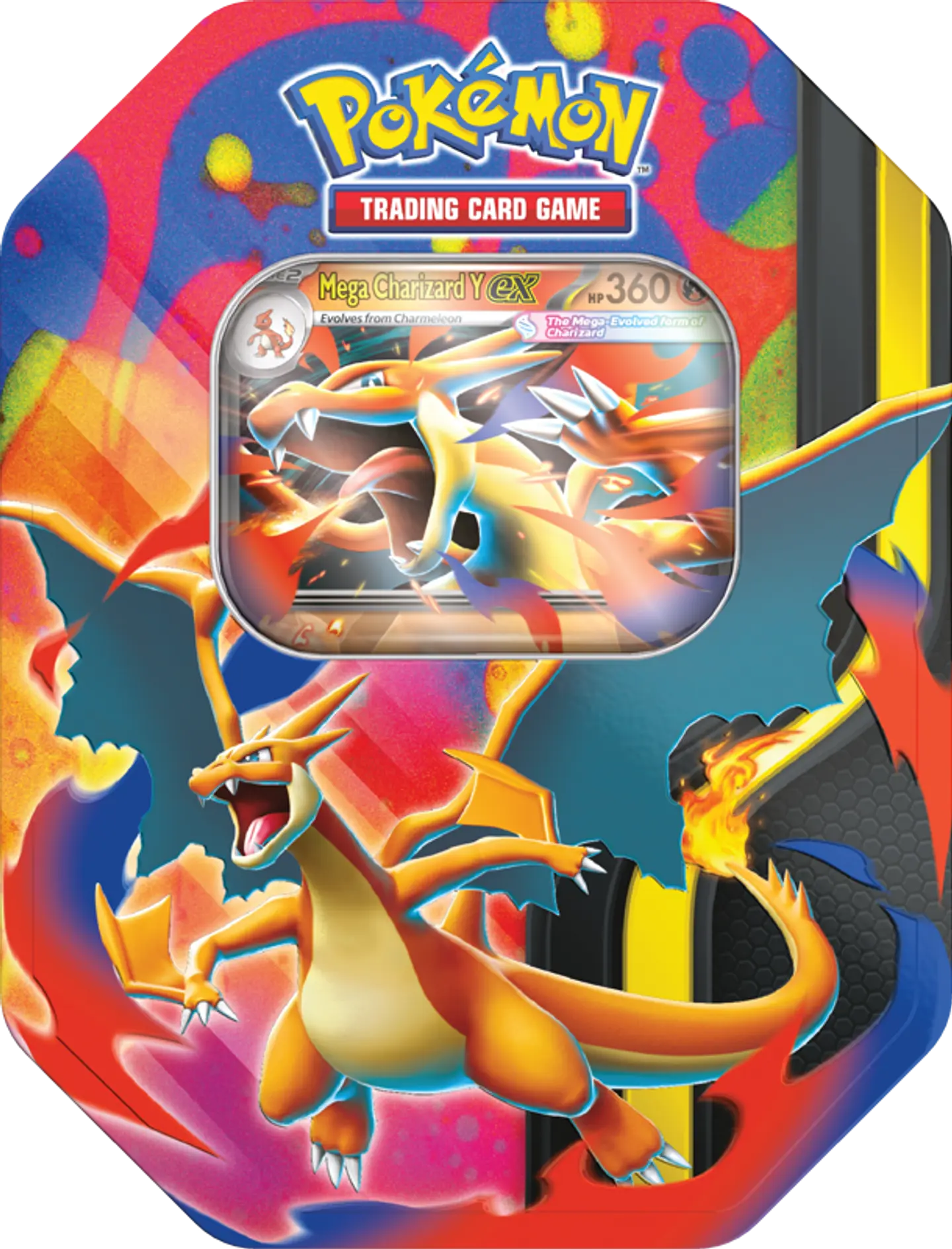 Mega Charizard Y Tin Español
