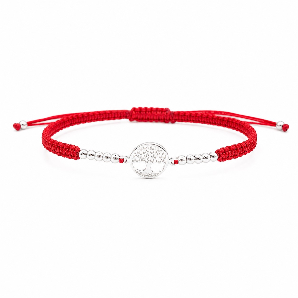 Pulsera hilo rojo árbol de la vida