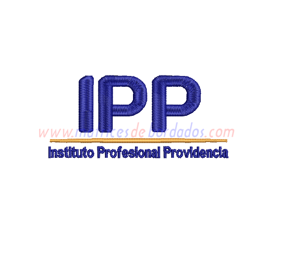 matriz de bordado IPP Instituto Profesional Providencia