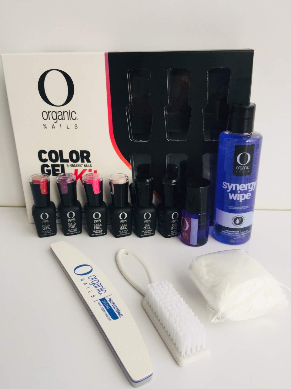 ORGANIC NAILS KIT COLOR GEL ORG