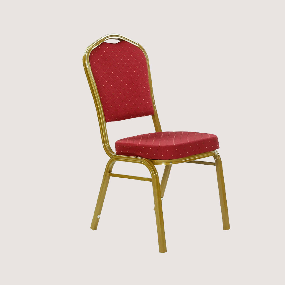 Silla Conferencia tapiz tela roja