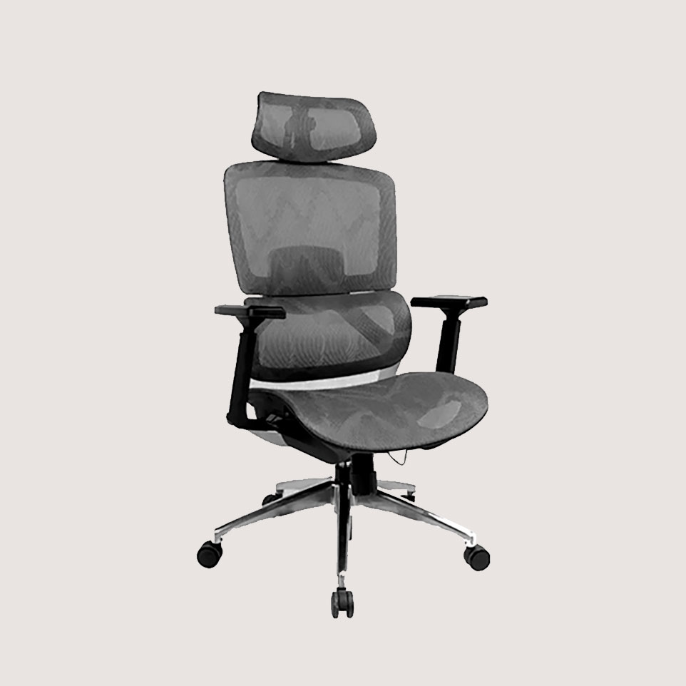 Silla Saturno Base Metálica Malla 100% en Las Condes
